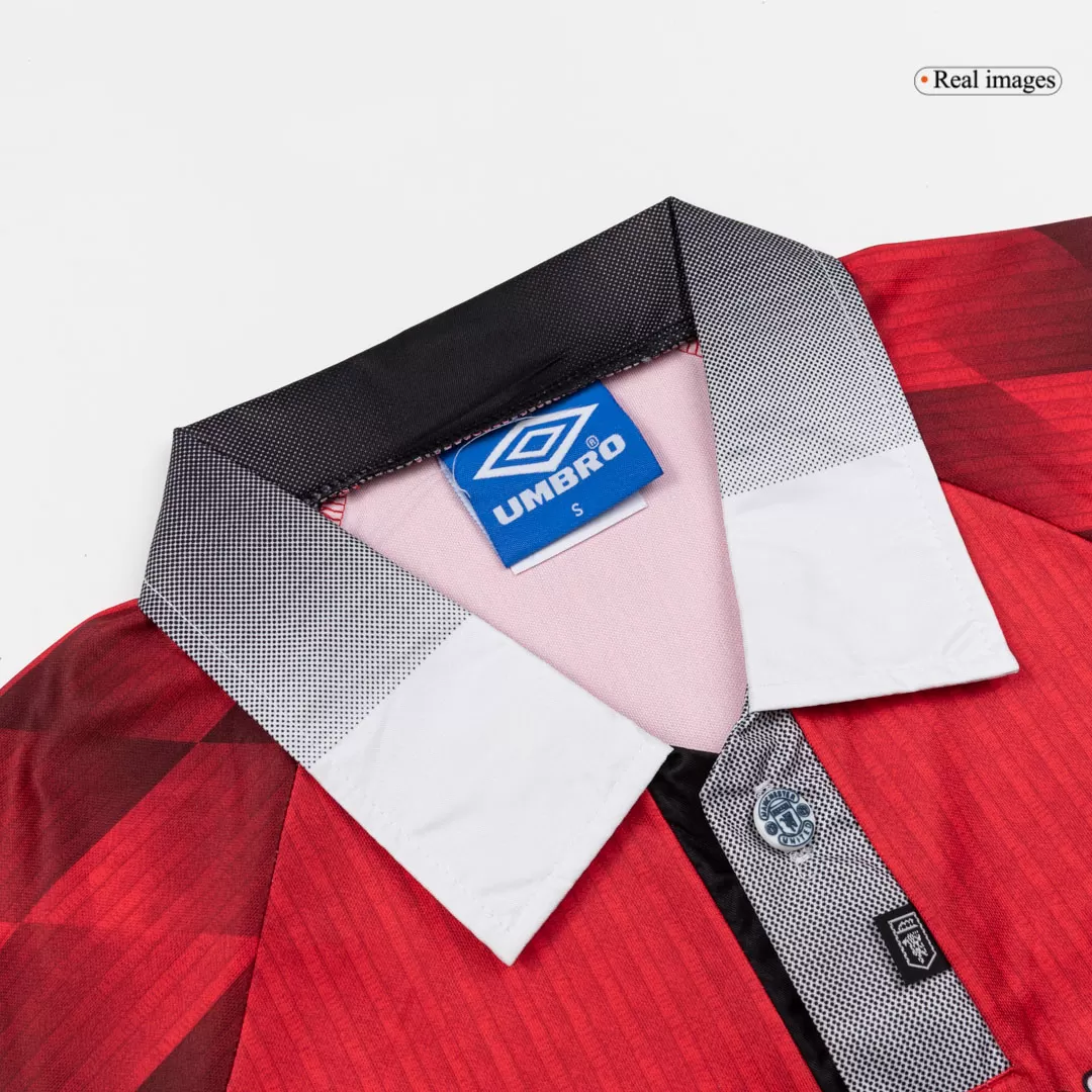 Retro Soccer Jersey Manchester United Home 1996/97 - Image 3