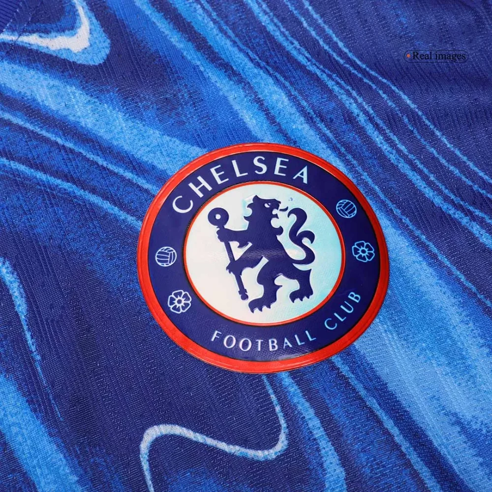 PALMER #20 Chelsea Home Authentic Soccer Jersey - Image 3
