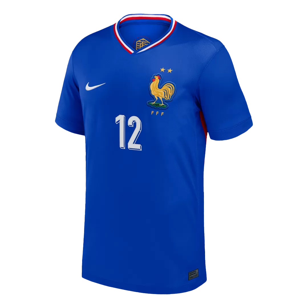 KOLO MUANI #12 France Home Soccer Jersey - Image 2