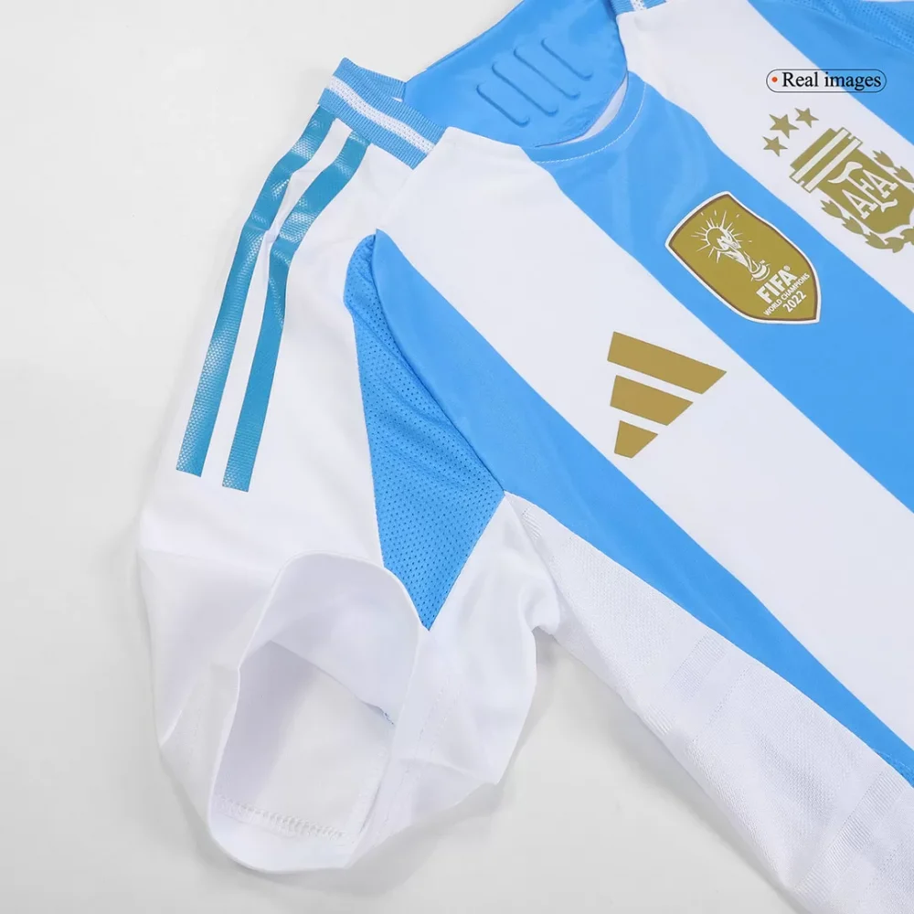 Argentina Home Authentic Soccer Jersey - Image 9