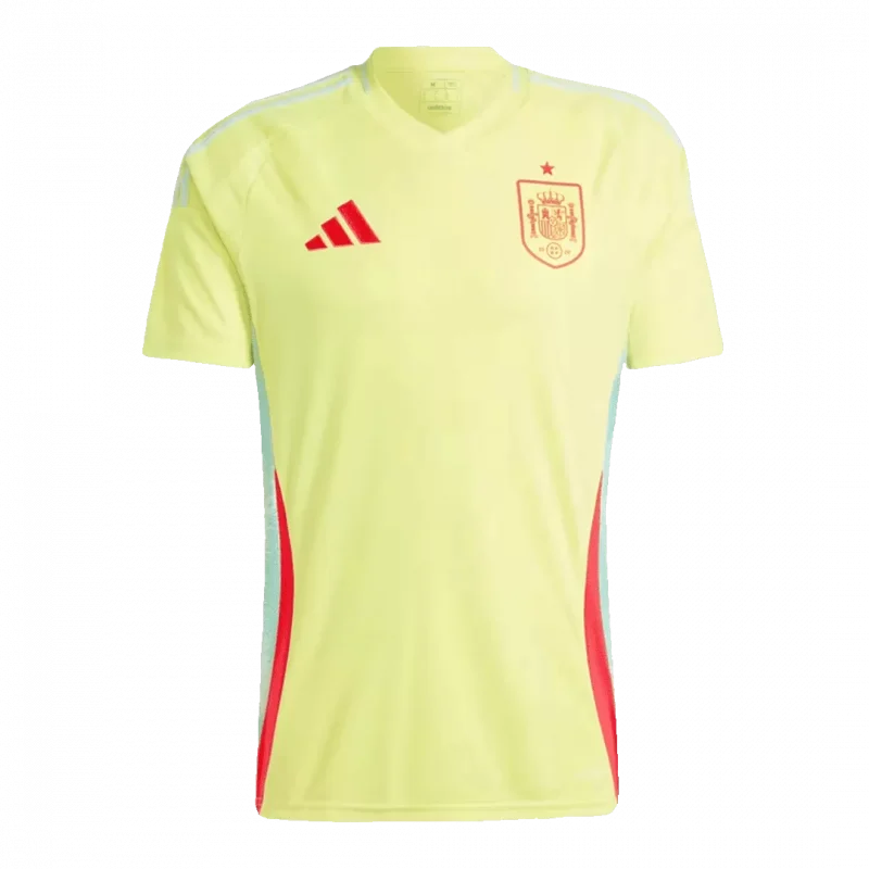 Spain Away Soccer Jersey EURO