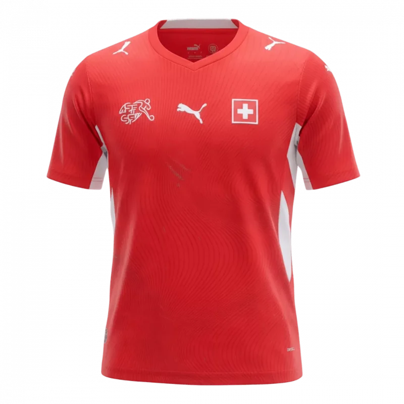 Switzerland Home Soccer Jersey World Cup 2026