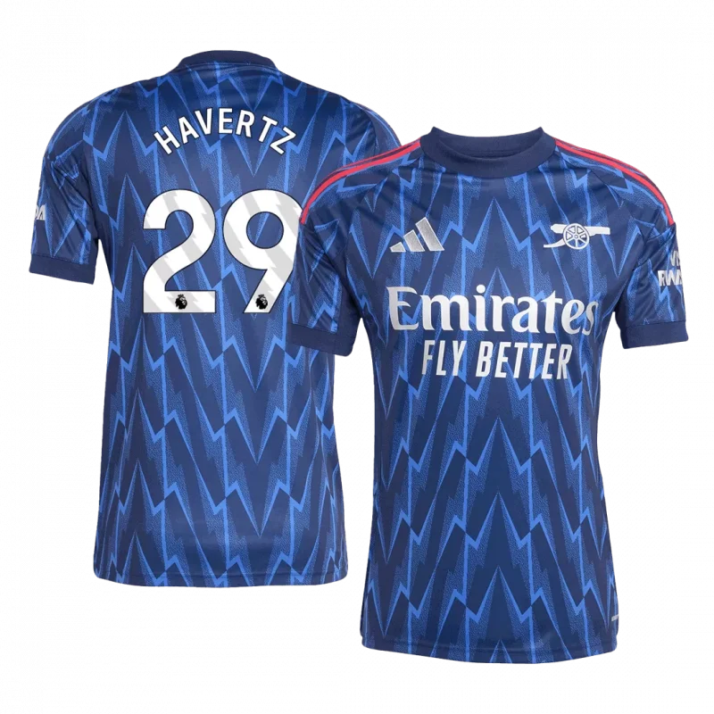 HAVERTZ #29 Arsenal Away Soccer Jersey 2025/26