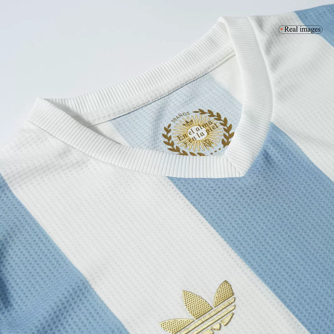 MESSI #10 Argentina Soccer Jersey - 50th Anniversary - Image 2