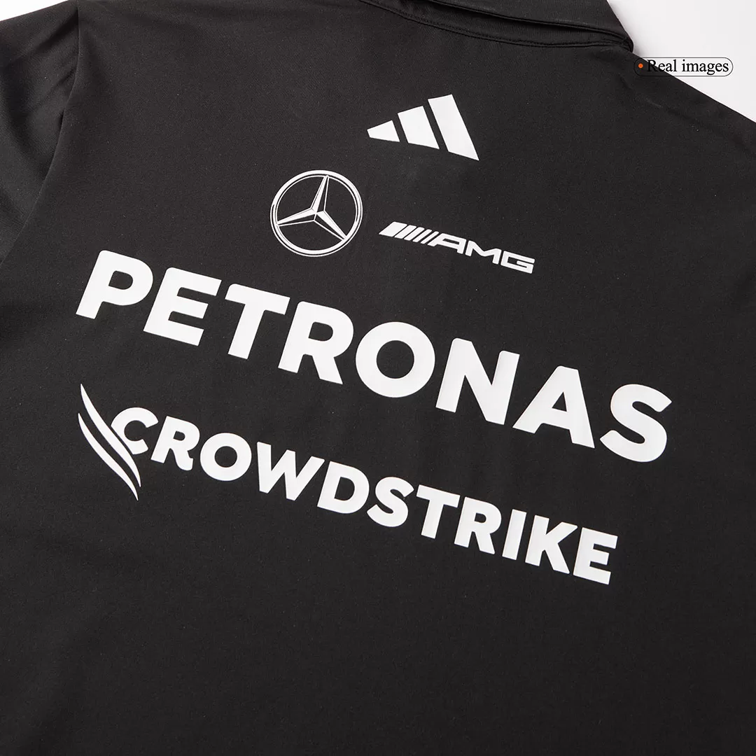 Mercedes AMG Petronas F1 2025 Team Polo Black - Image 12