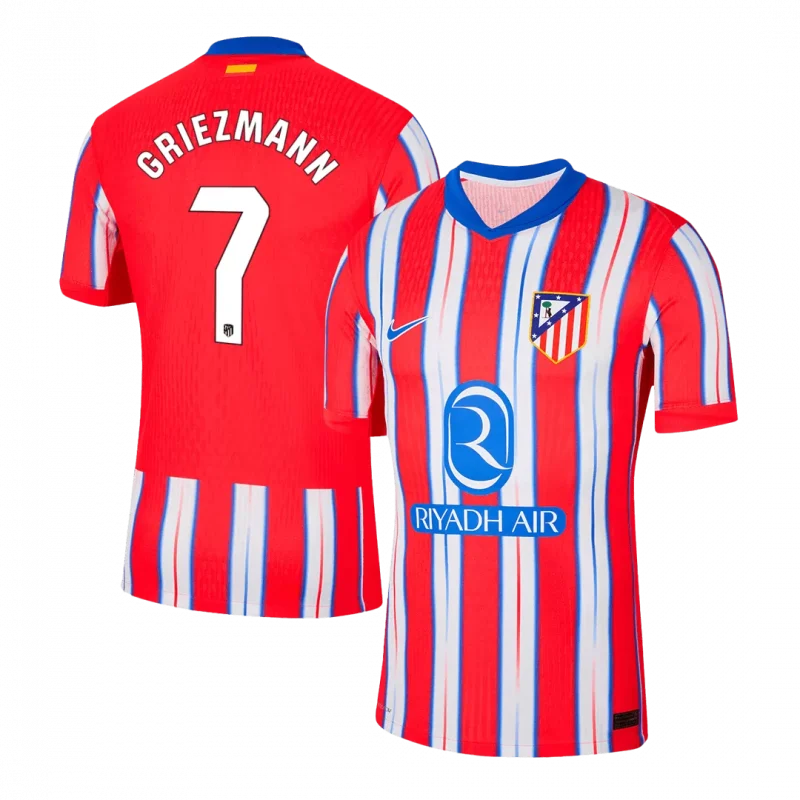 GRIEZMANN #7 Atletico Madrid Home Player Version Jersey