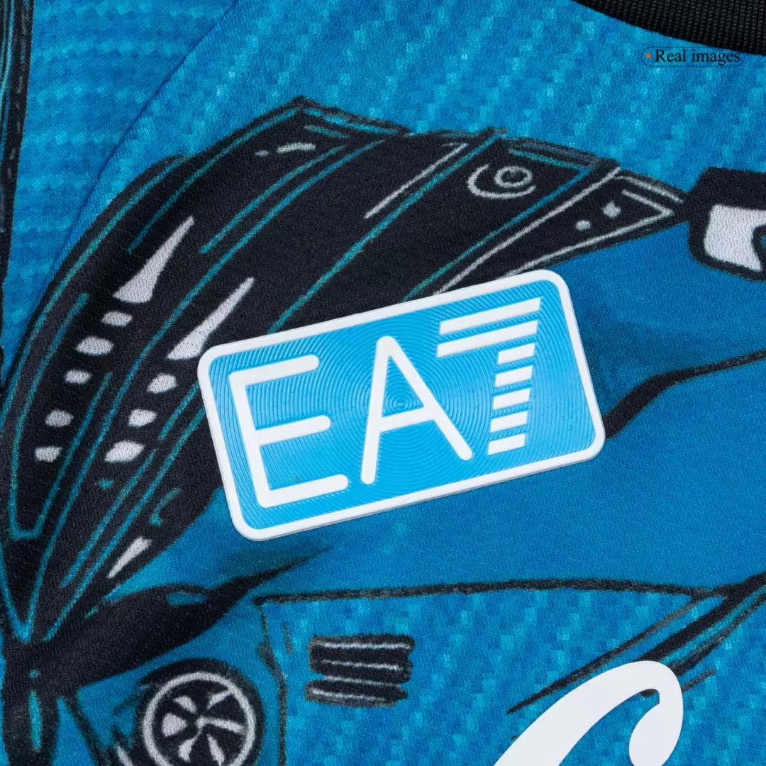 Napoli Pre-Match Soccer Jersey 2025/26 Blue - Image 6