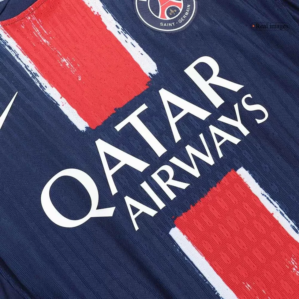 BARCOLA #29 PSG Home Authentic Soccer Jersey - Image 10