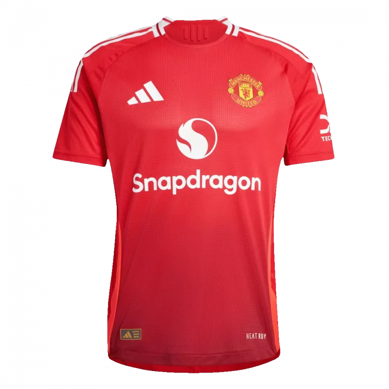 Manchester United Home Authentic Soccer Jersey