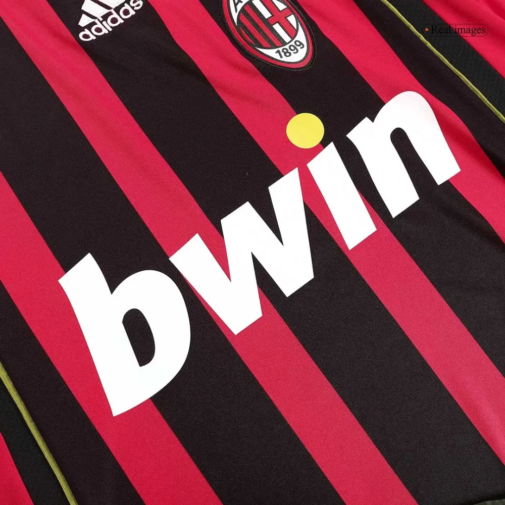 Vintage Soccer Jersey KAKA' #22 AC Milan Home 2006/07 - Image 3