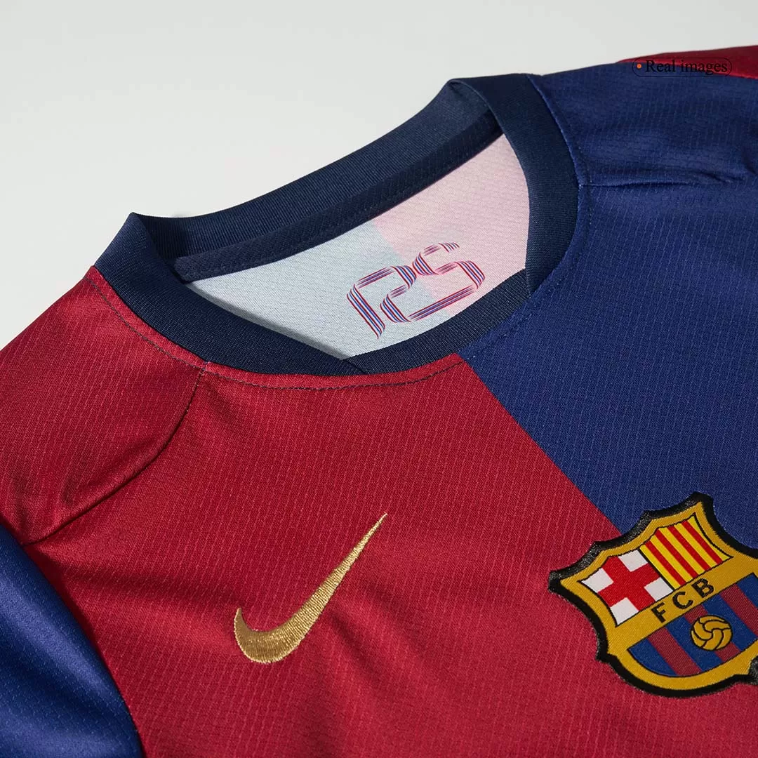 Barcelona Home Kids Soccer Jerseys Kit - COLDPLAY - Image 8