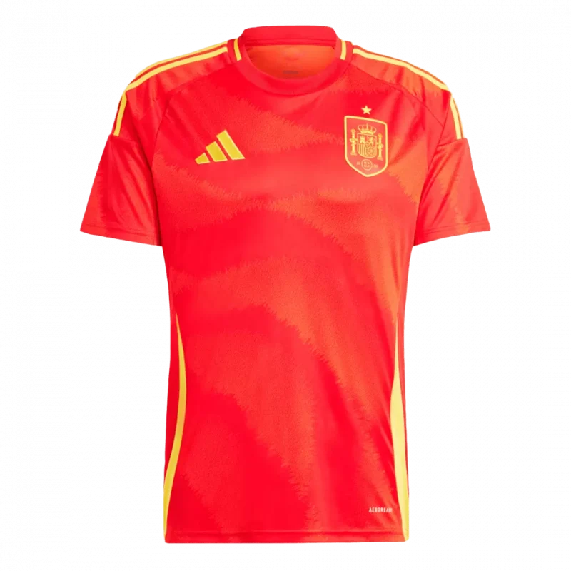 Spain Home Soccer Jersey EURO