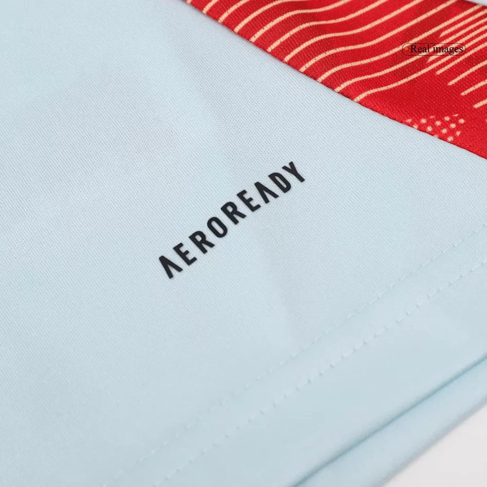 Spain Pre-Match Soccer Jersey EURO Blue - Image 12