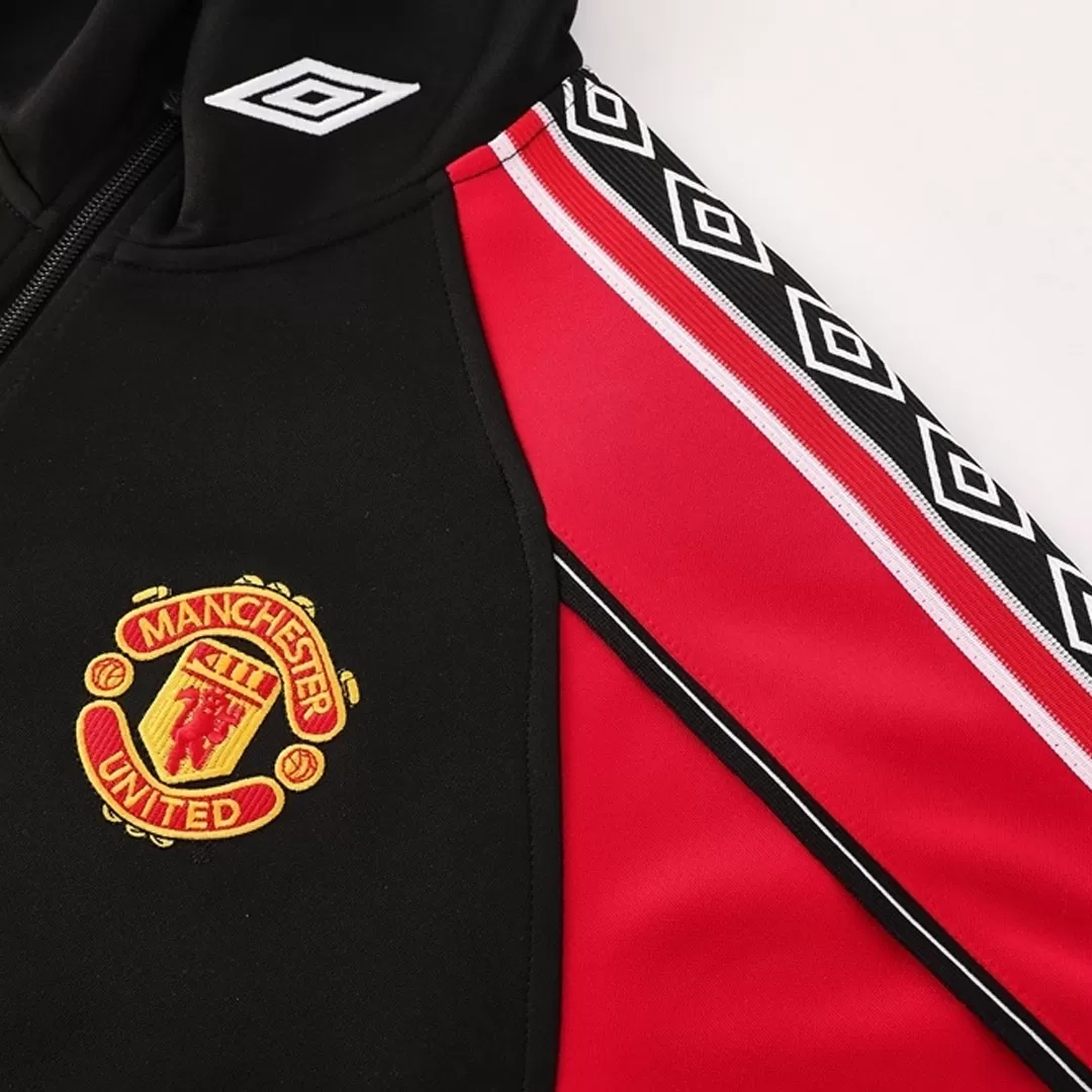 Manchester United Jacket Tracksuit 2025/26 Red&Black - Image 8