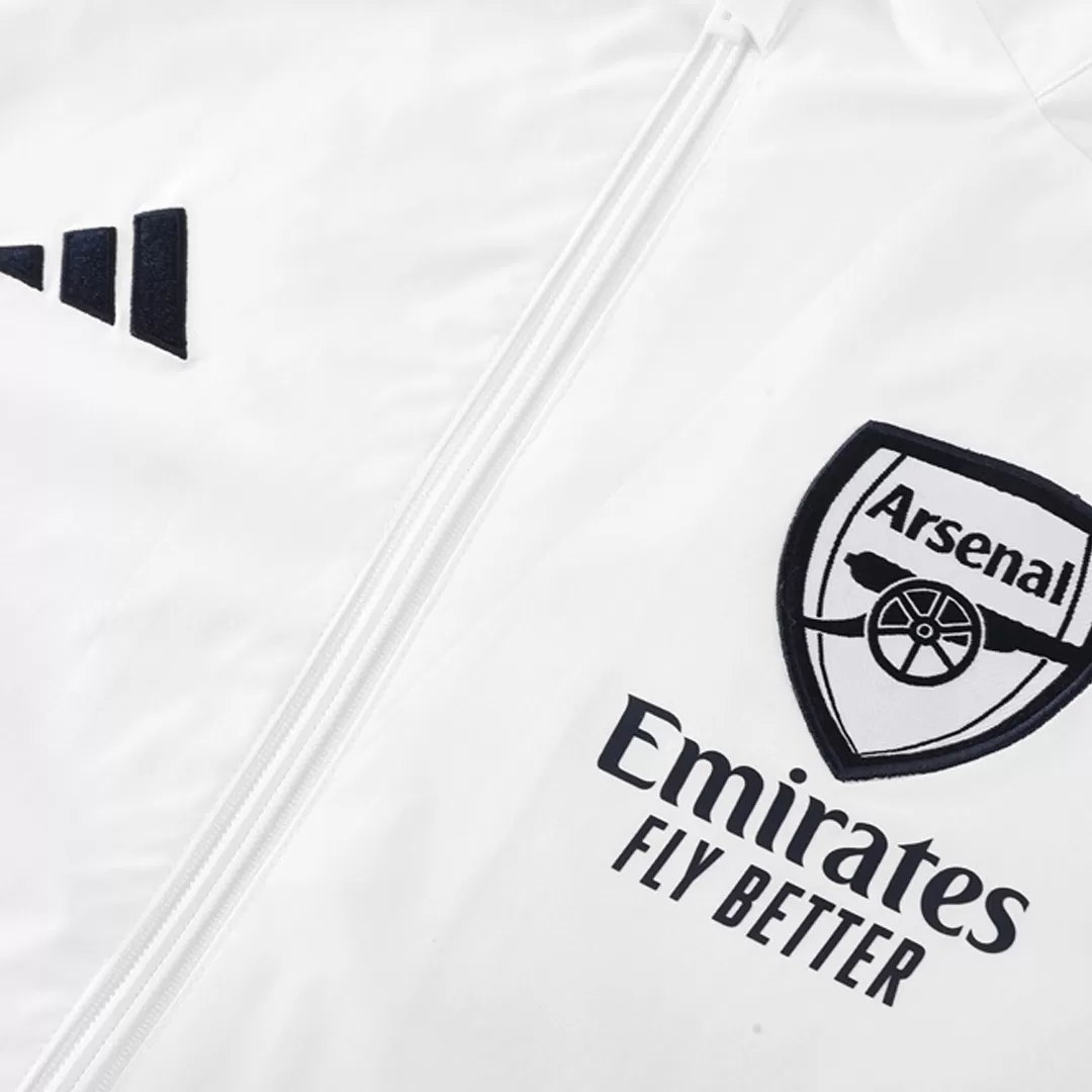 Arsenal Windbreaker Jacket 2025/26 - White - Image 7