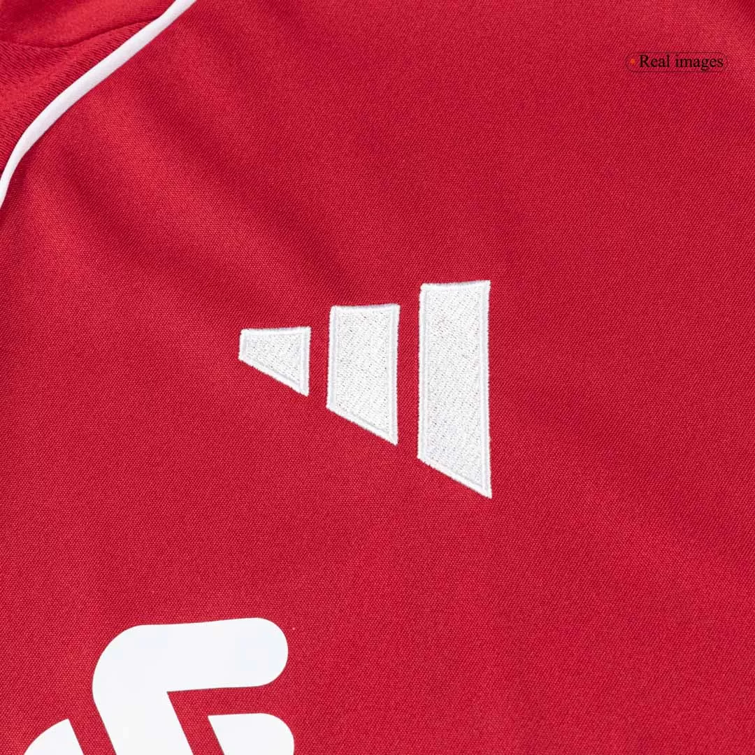 KERKEZ #6 Liverpool Home Soccer Jersey 2025/26 - Image 7