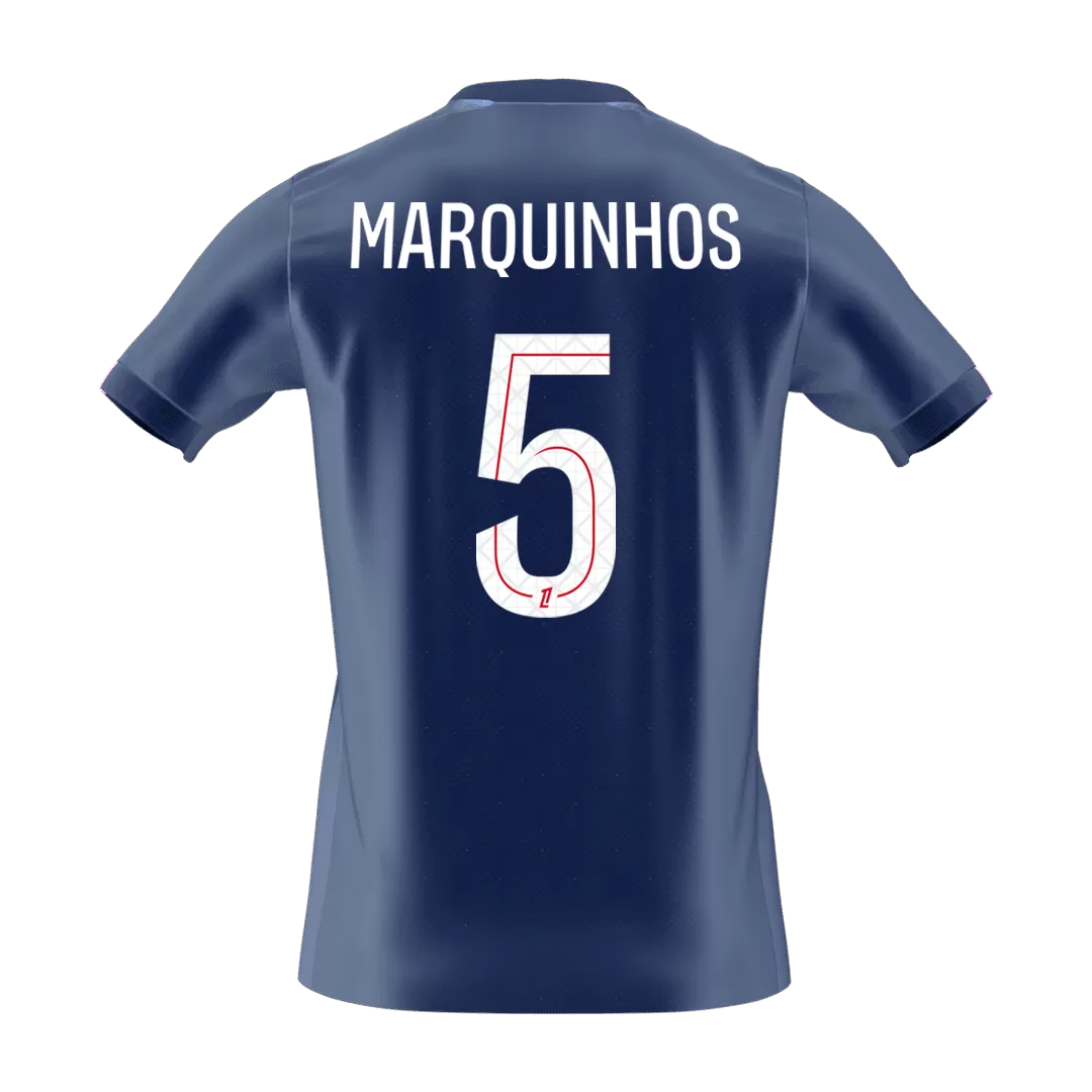 MARQUINHOS #5 PSG Home Soccer Jersey 2025/26 - Image 2