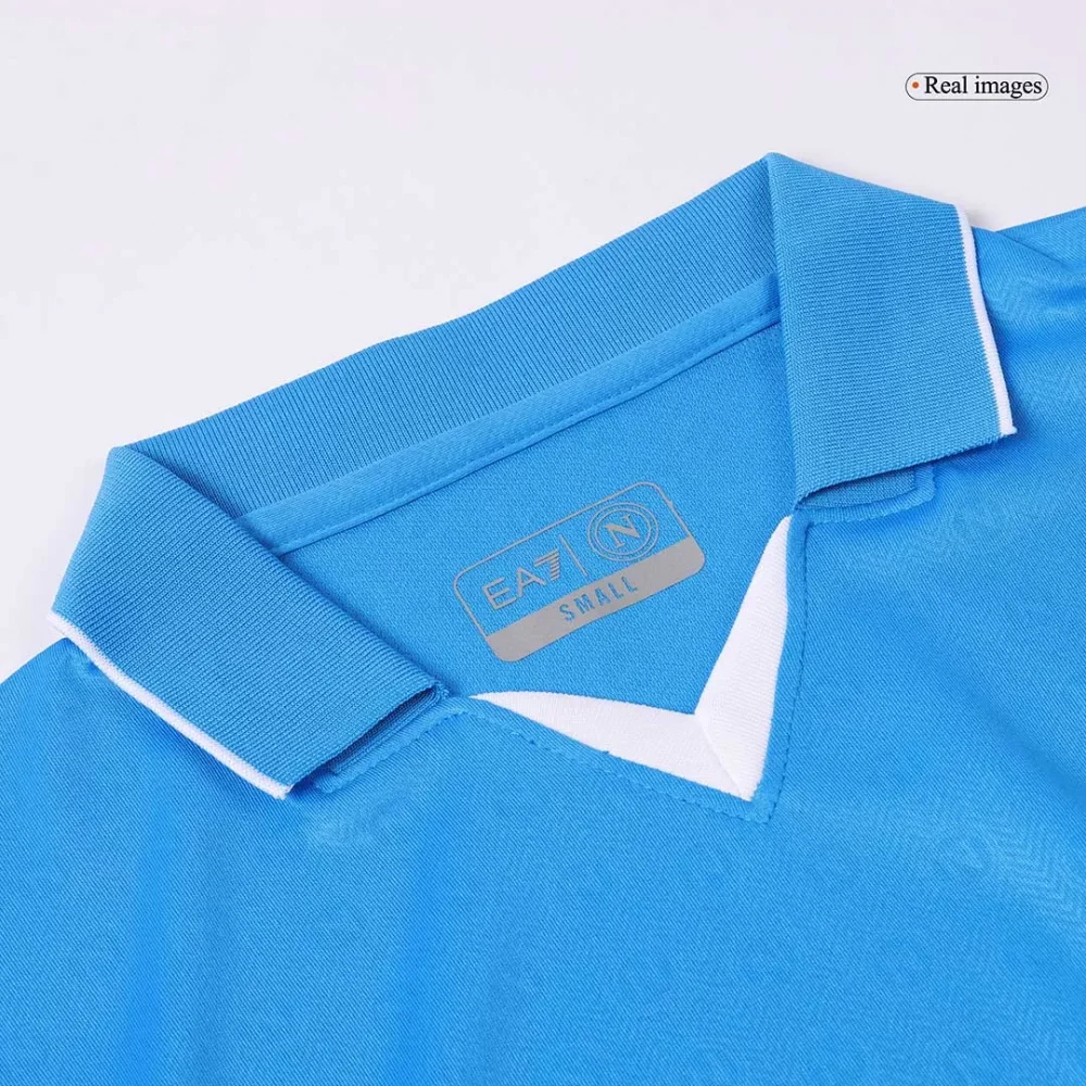 Napoli Home Authentic Soccer Jersey - Image 7