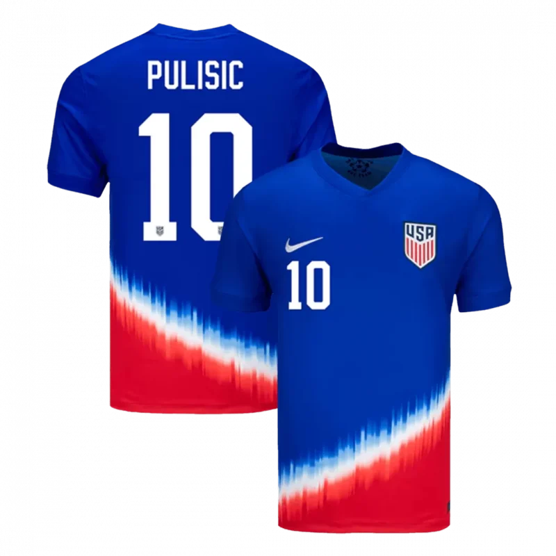 PULISIC #10 USA Away Soccer Jersey Copa America