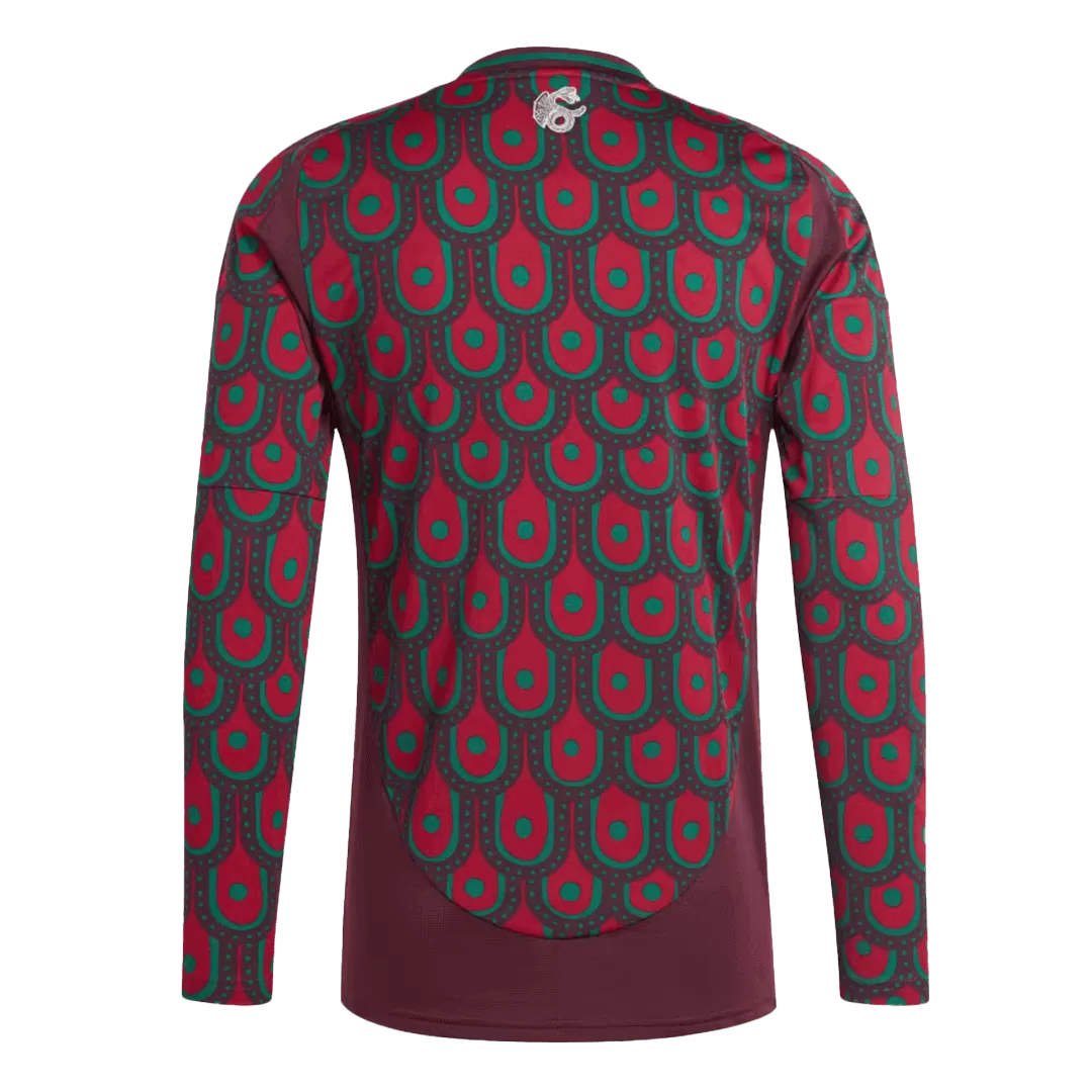 Mexico Home Long Sleeve Soccer Jersey Copa America - Image 2