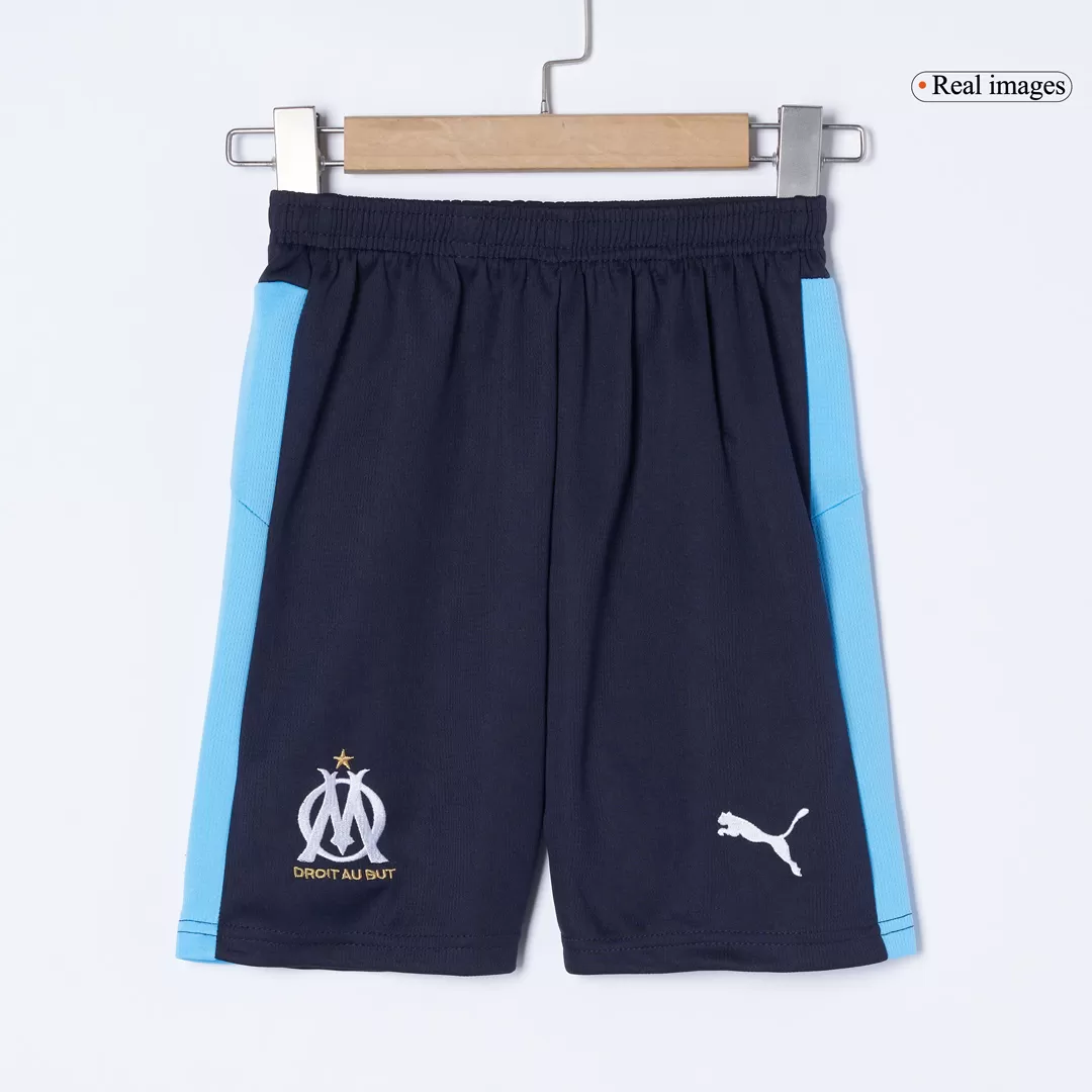 Marseille Away Kids Soccer Jerseys Kit 2025/26 - Image 6