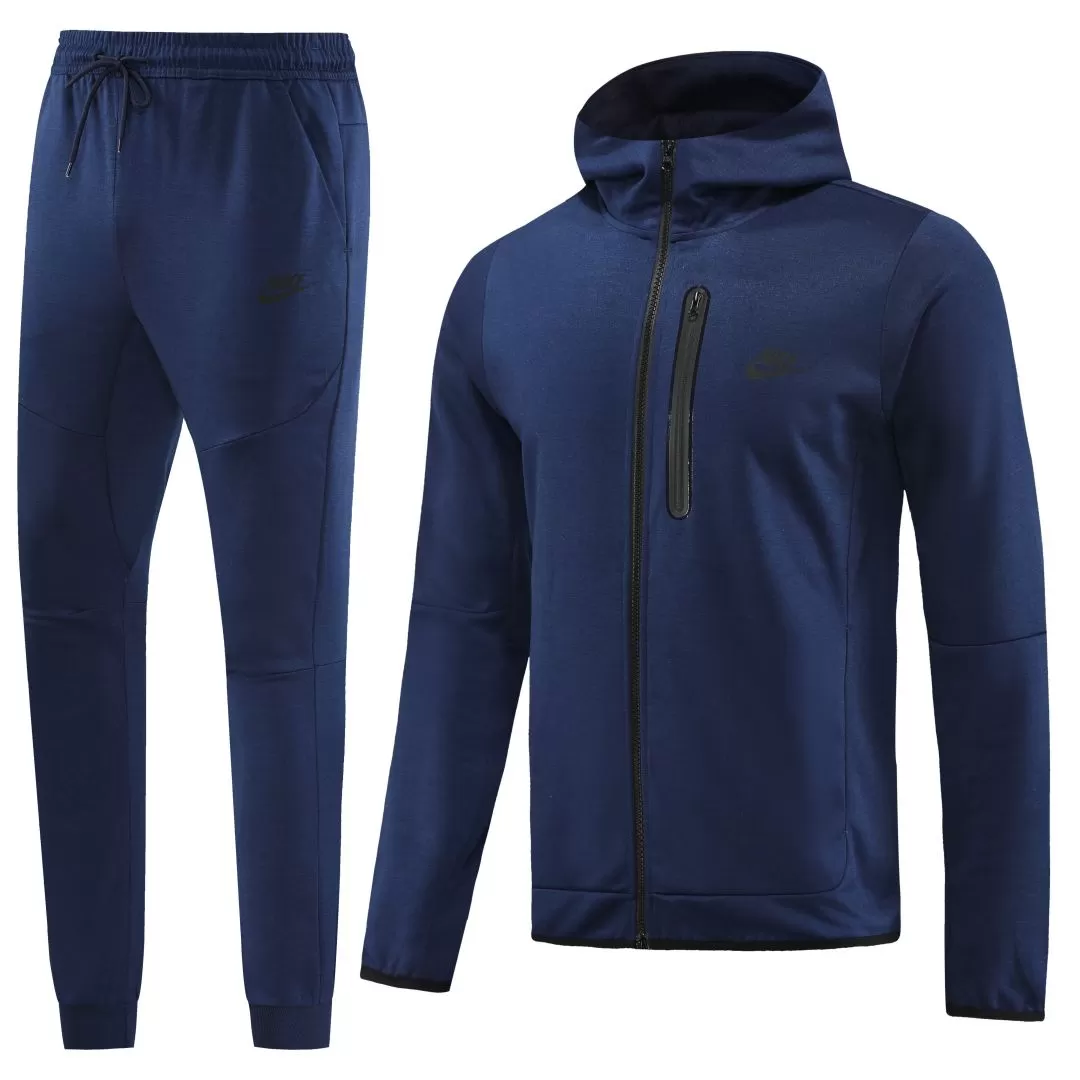 Customize Hoodie Training Kit (Jacket+Pants) Navy - Image 3