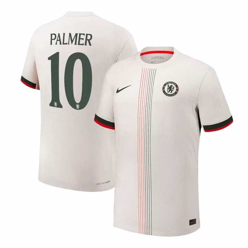 PALMER #10 Chelsea Away Authentic Soccer Jersey 2025/26 - UCL