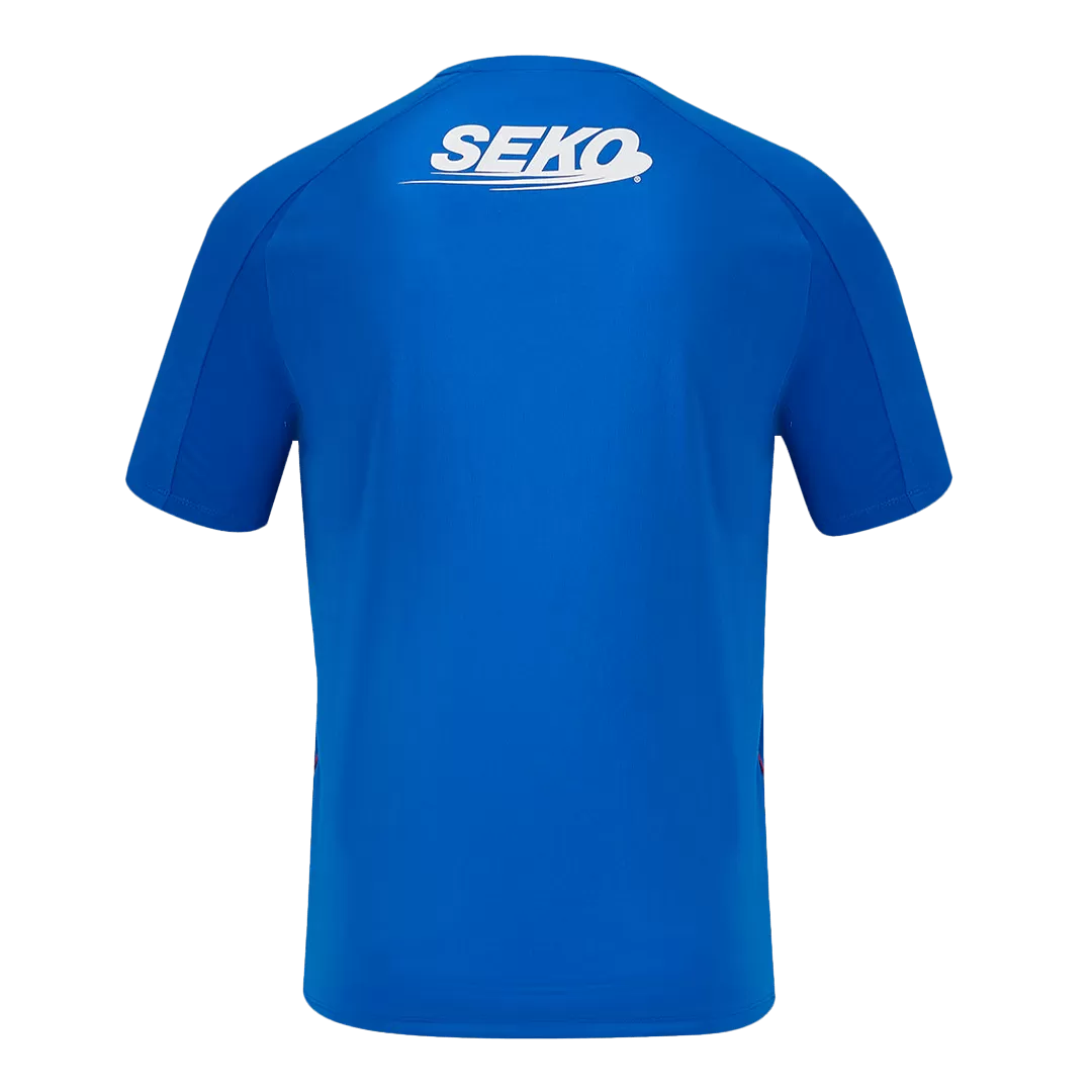 Glasgow Rangers Home Soccer Jersey - Image 2