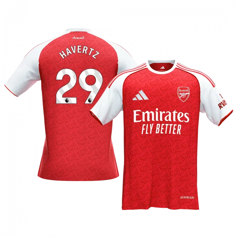HAVERTZ #29 Arsenal Home Soccer Jersey 2025/26