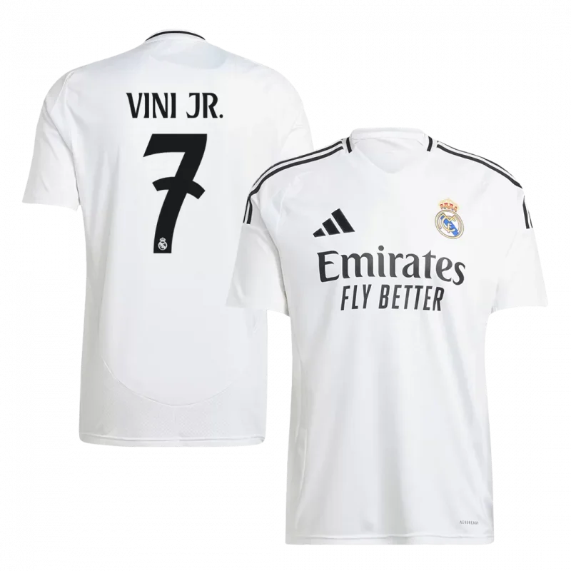 VINI JR. #7 Real Madrid Home Soccer Jersey
