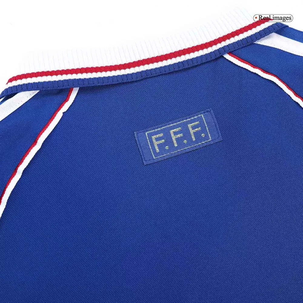 Vintage Soccer Jersey France Home 1998 - Image 10