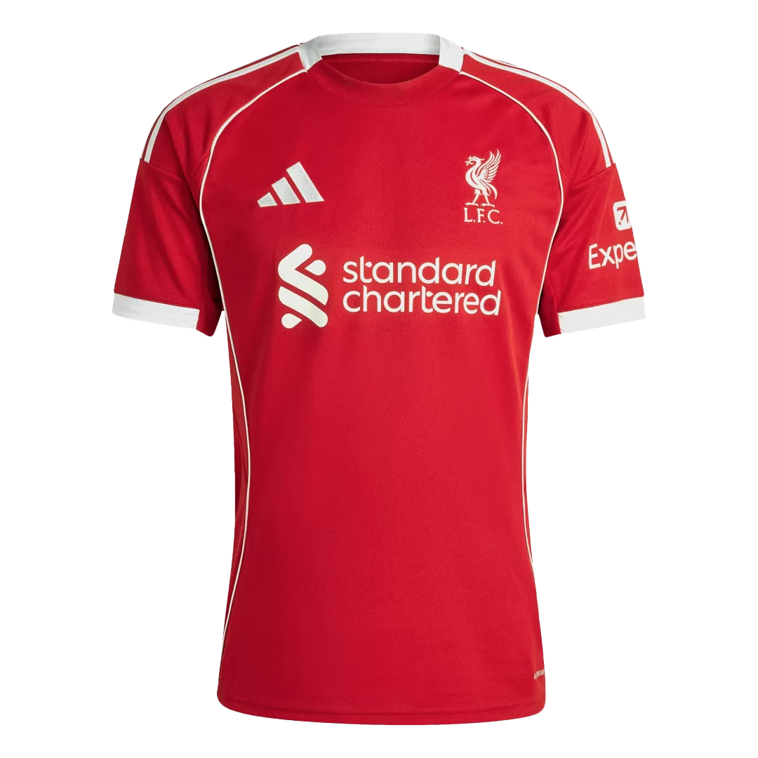 WIRTZ #7 Liverpool Home Soccer Jersey 2025/26 - Image 4