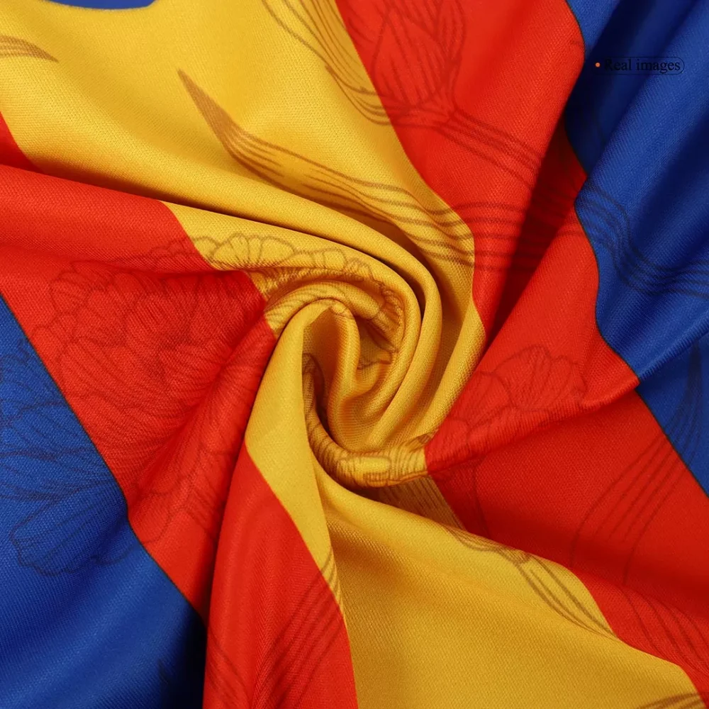 Spain Pre-Match Soccer Jersey EURO Blue - Image 13