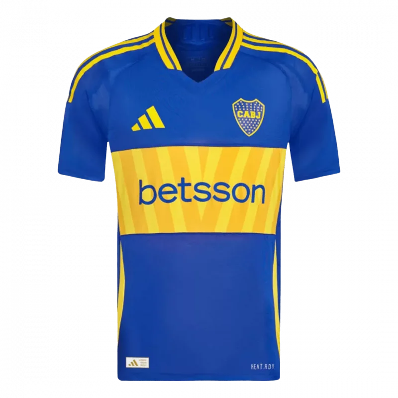 Boca Juniors Home Authentic Soccer Jersey