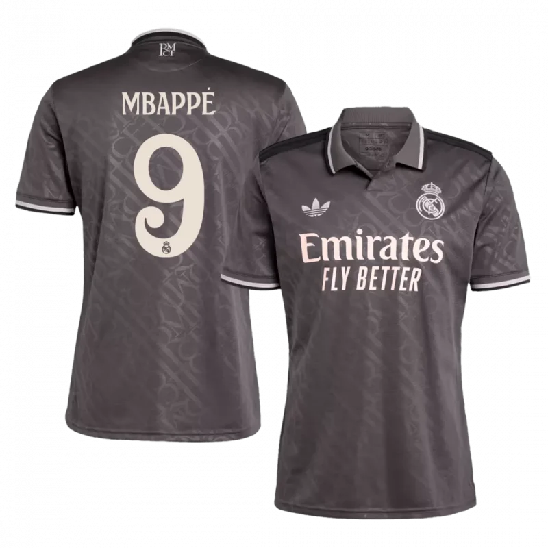 MBAPPÉ #9 Real Madrid Third Away Soccer Jersey