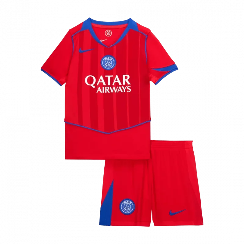 PSG Third Away Kids Soccer Jerseys Kit 2025/26