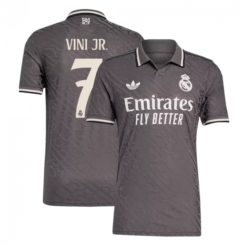 VINI JR. #7 Real Madrid Third Away Authentic Soccer Jersey