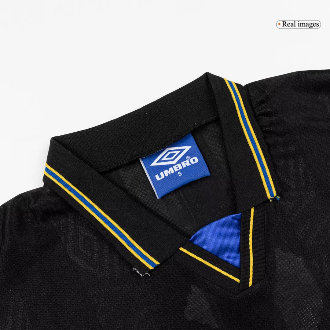 Retro Soccer Jersey Manchester United Away Long Sleeve 1993/94 - Image 5