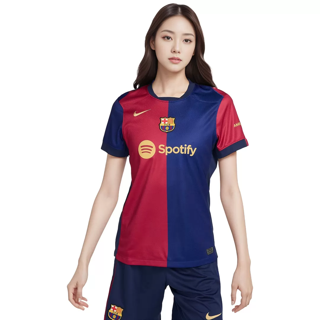 Women's Barcelona Home Jersey - Image 7