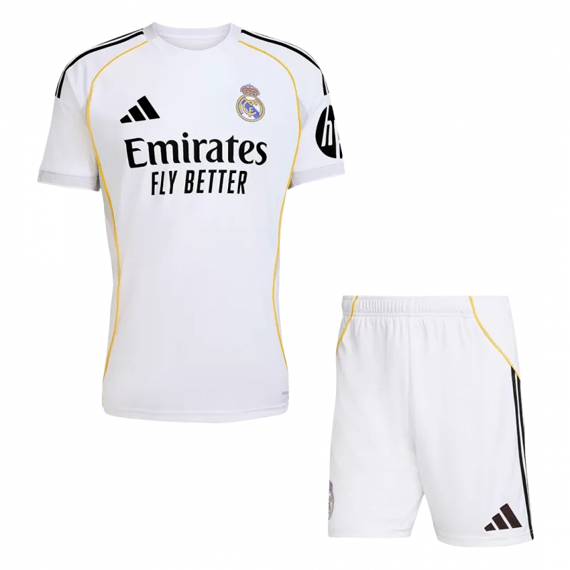 Real Madrid Home Jerseys Kit 2025/26