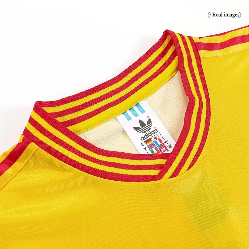 Vintage Soccer Jersey Colombia Home 1990 - Image 4