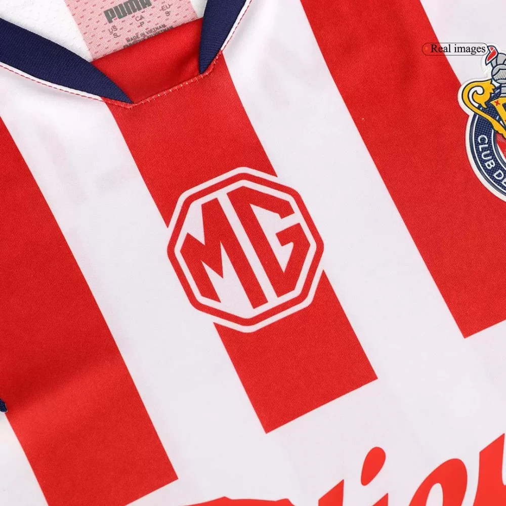 Chivas Home Authentic Soccer Jersey - Image 7