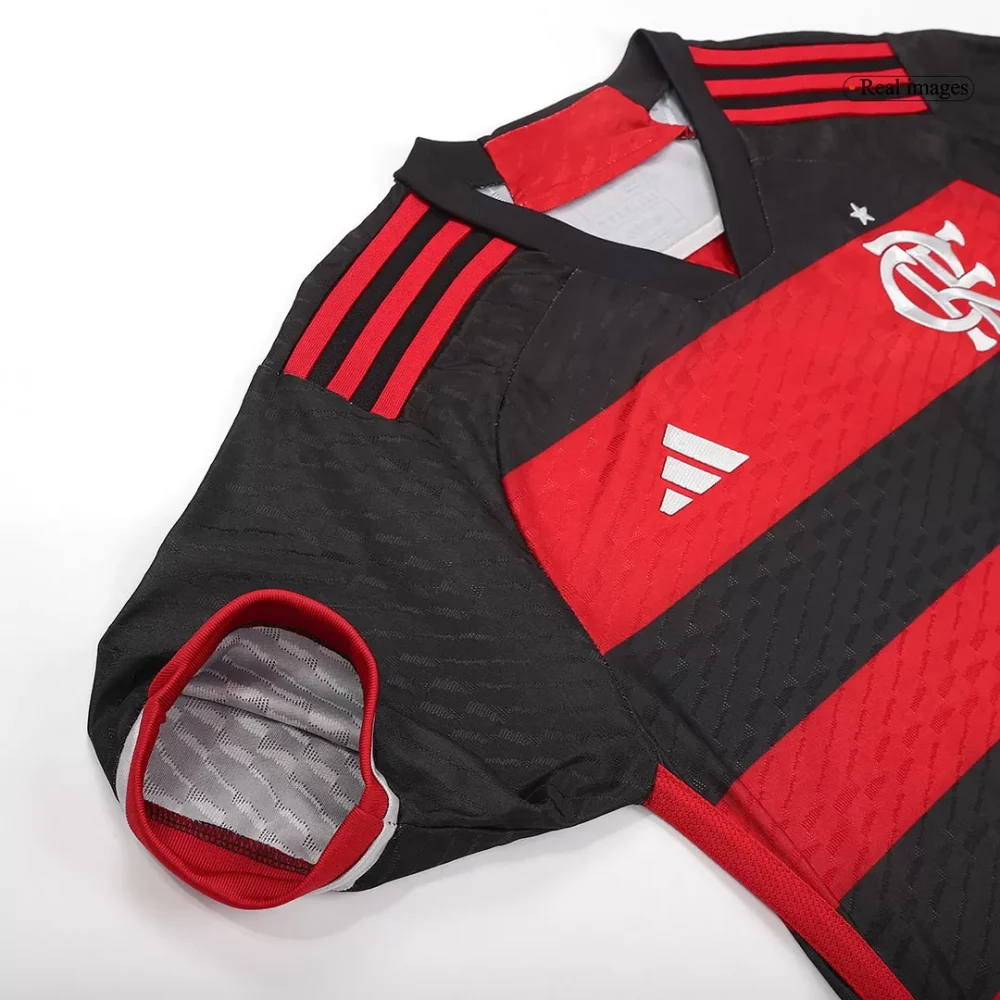 CR Flamengo Home Authentic Soccer Jersey - Image 7