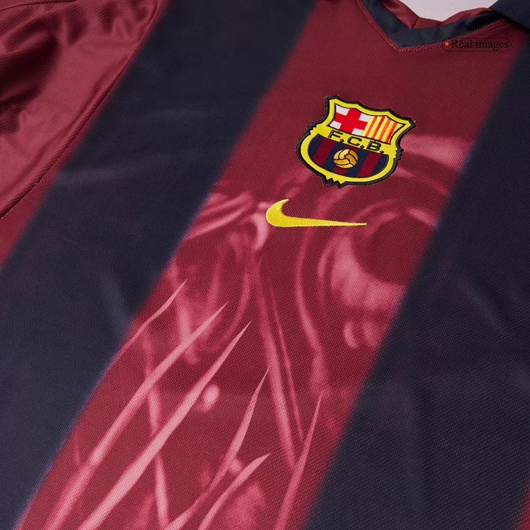 Vintage Soccer Jersey Barcelona X CJ Home 2000/01 - Image 8