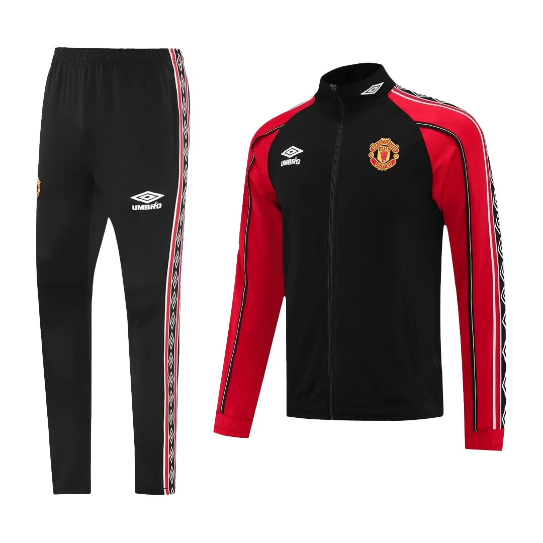 Manchester United Jacket Tracksuit 2025/26 Red&Black - Image 2