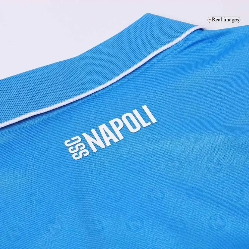 Napoli Home Authentic Soccer Jersey - Image 14