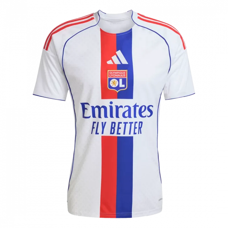 Olympique Lyonnais Home Soccer Jersey 2025/26