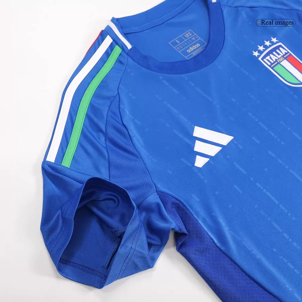 Italy Home Soccer Jersey EURO - Image 9