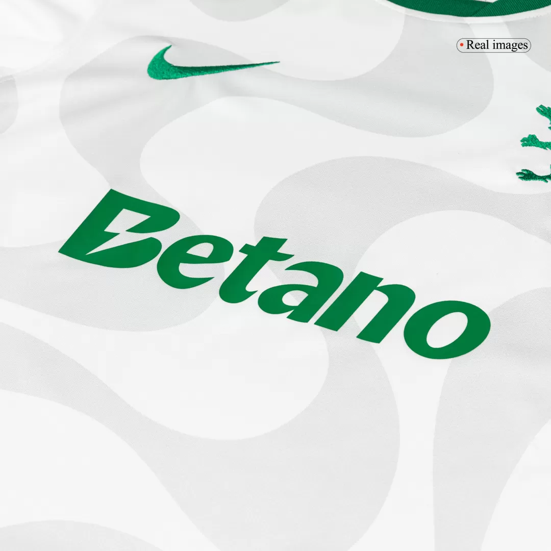 Sporting CP Alternative Soccer Jersey 25/26 White - Image 8