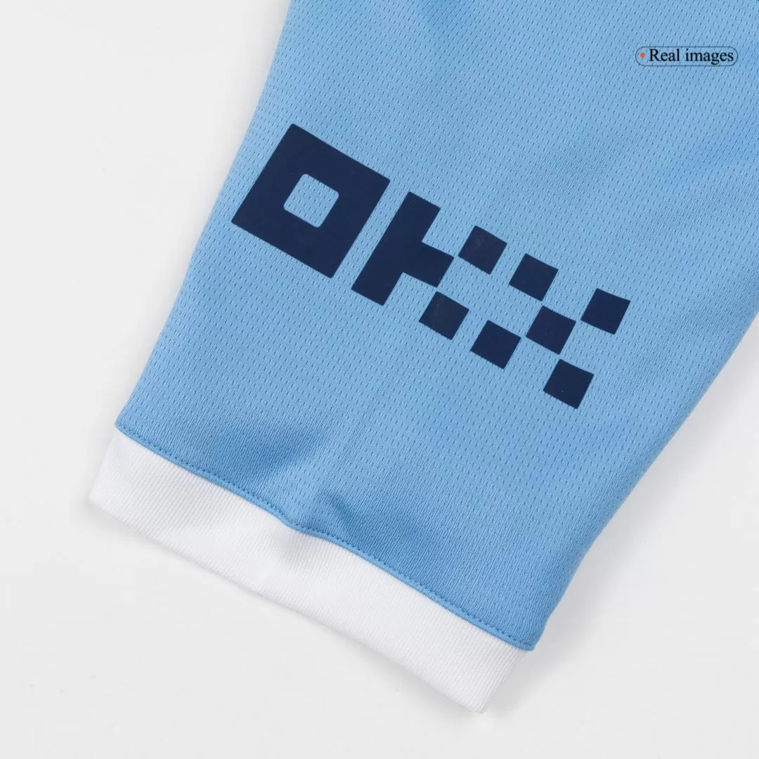 REIJNDERS #4 Manchester City Home Soccer Jersey 2025/26 - Image 8